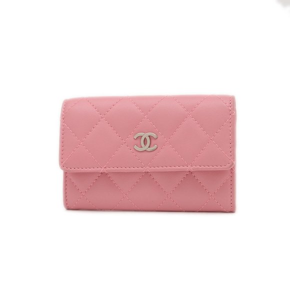 Lambskin Leather Card Holder
